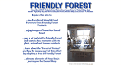 Desktop Screenshot of friendlyforest.ca